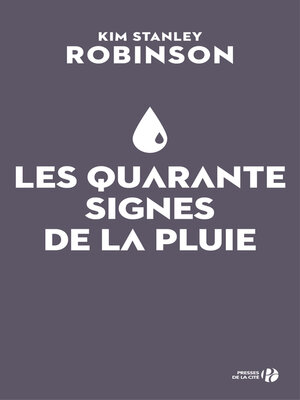 cover image of Les Quarante Signes de la pluie